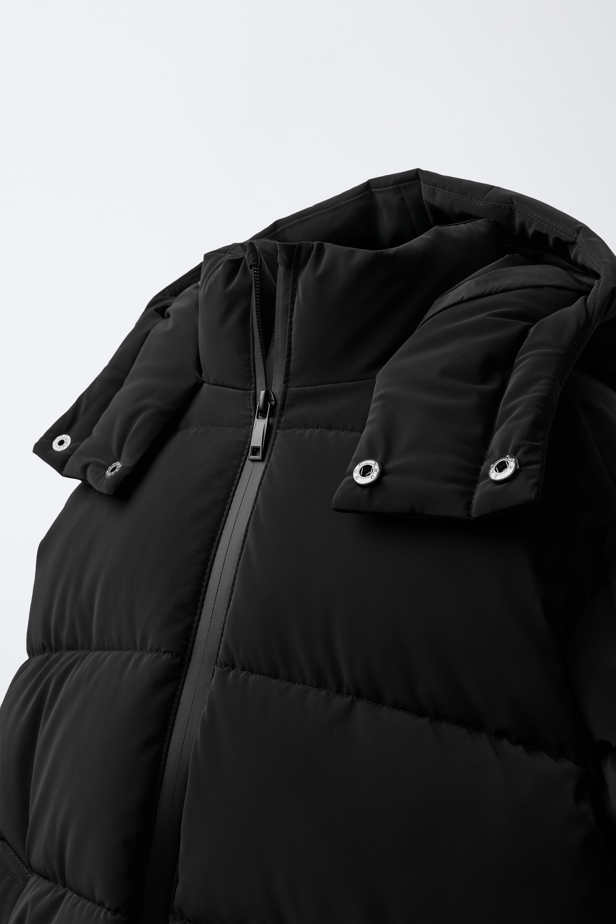 MANTEAU LONG MATELASSÉ ÉTIQUETTE